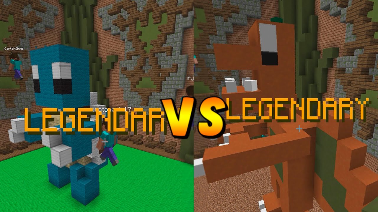 LUCHA DE POKEMONES LEGENDARIOS - Build Battle - Minecraft - Gameplay Español