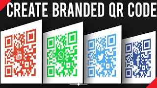 Branding QRCode using Python | Image to QRCode using Python | Color QRCode using Python