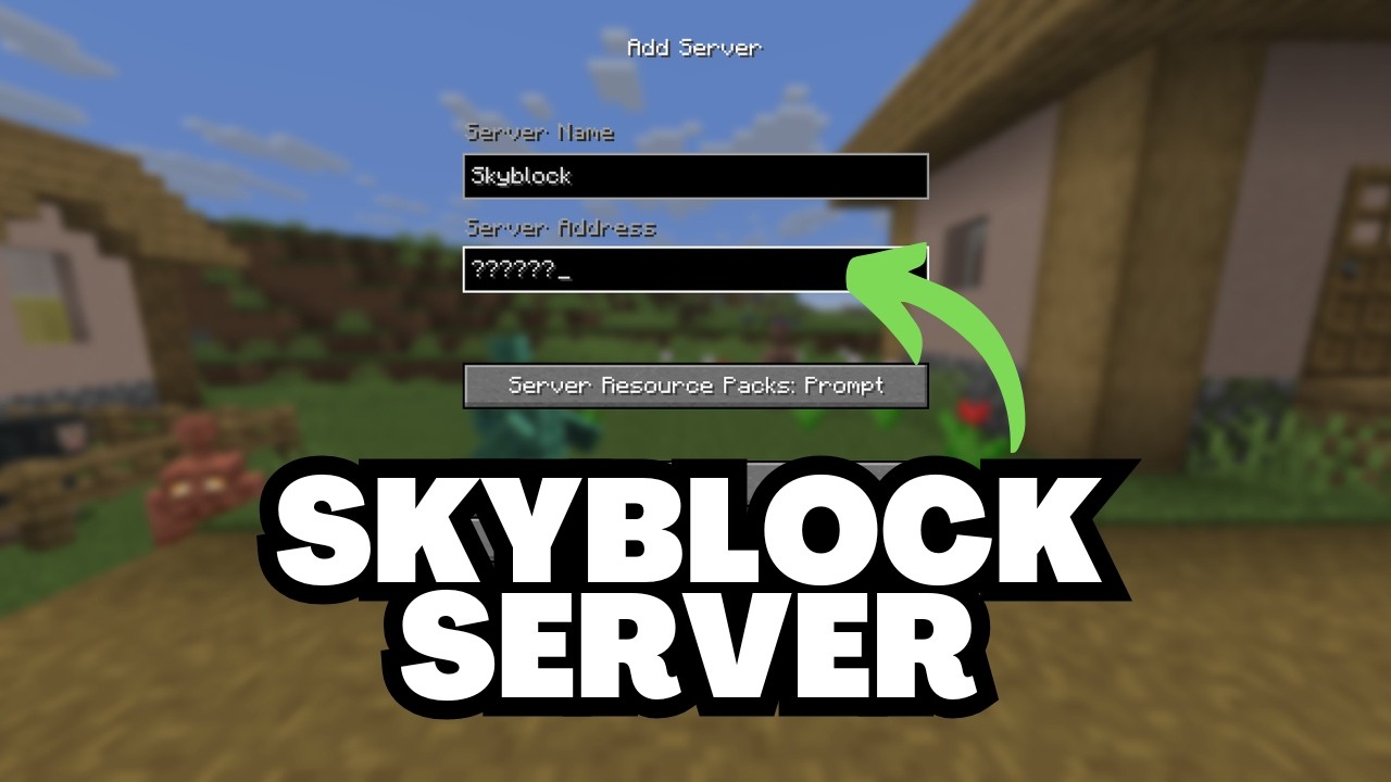 How to Join a Skyblock Server in Minecraft 2026 - YouTube