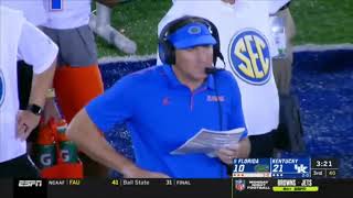 Feleipe Franks Season Ending Injury Kentucky Vs. Florida