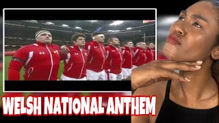 Welsh National Anthem just before Wales beat England | Reaction