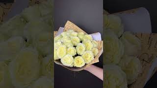 Пионовидная Роза «Майра Вайт» 50 см 21 шт