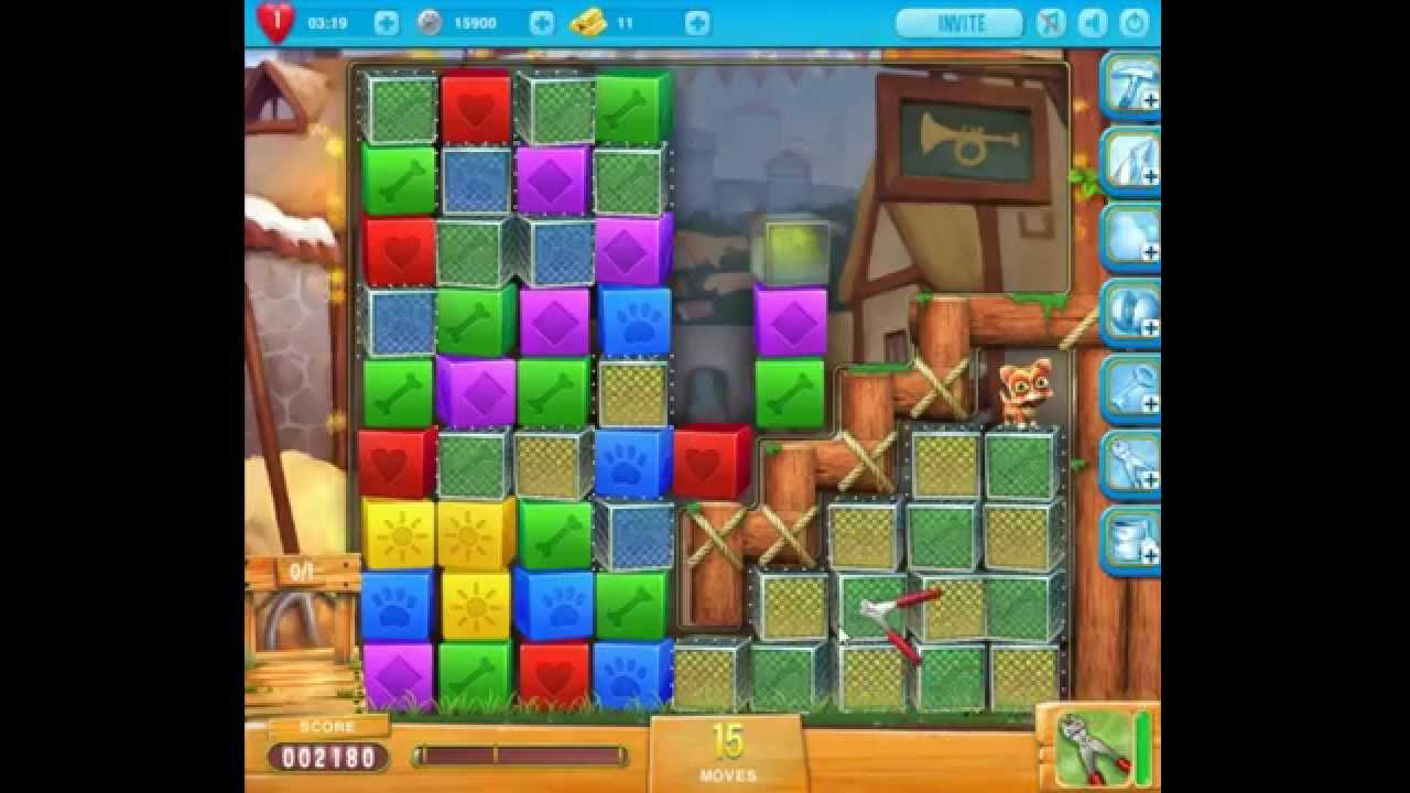 Pet Rescue Saga level 846 no hammers OLD 😈 ►TOBIAS DEAMON◄