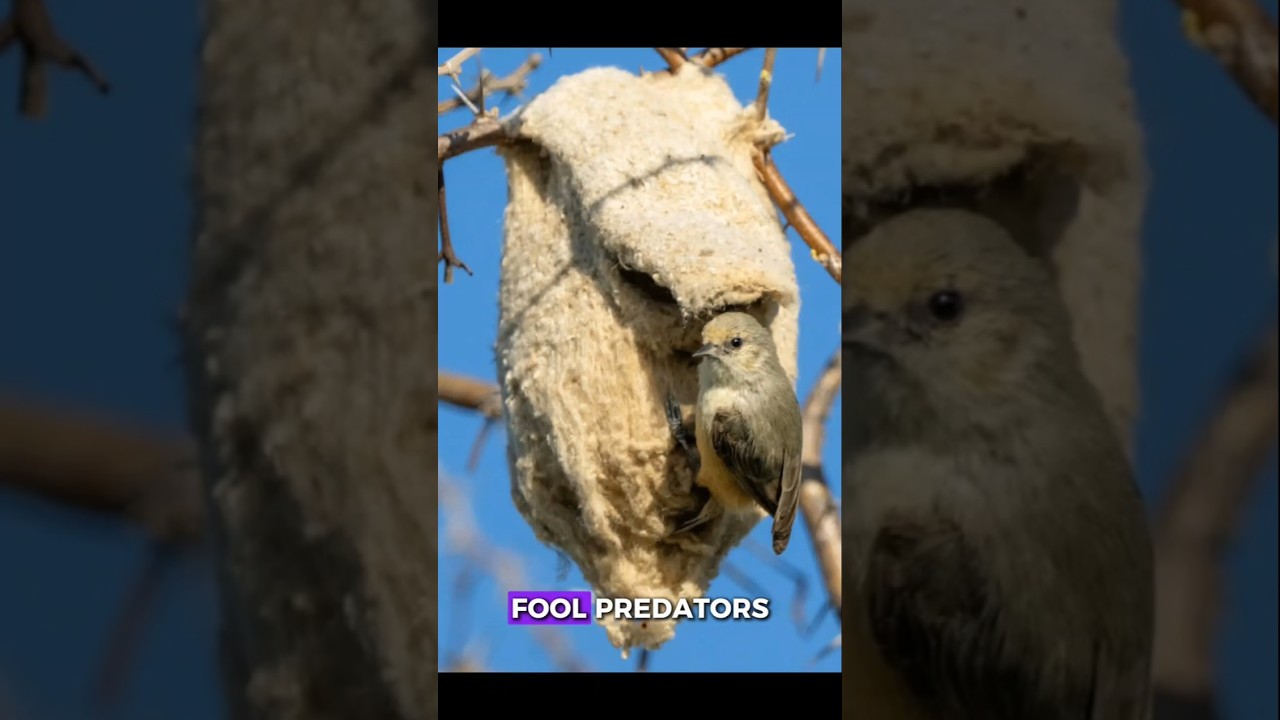 This Bird’s Nest Has a Fake Door to Trick Predators 😳