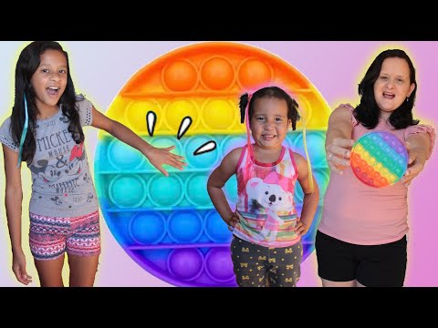 Quem apertar o último pop perde - pop it - fidget toys