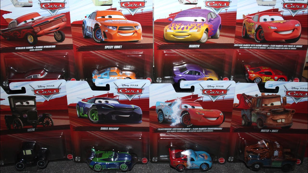 Mattel Disney Cars 2026 Case A Chris Roamin Speedy Comet