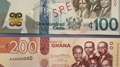 BANK OF GHANA ISSUES NEW 200, 100 CEDIS NOTES AND 2 CEDIS COIN