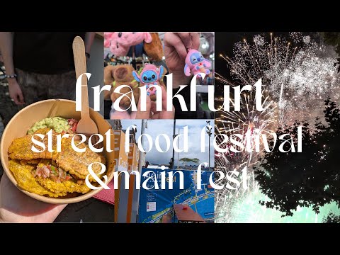Our Full Experience at the Frankfurt Main Fest  2025 – Street Food, Fireworks & Fun You Can’t Miss!