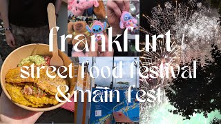 Our Full Experience at the Frankfurt Main Fest  2025 – Street Food, Fireworks & Fun You Can’t Miss!