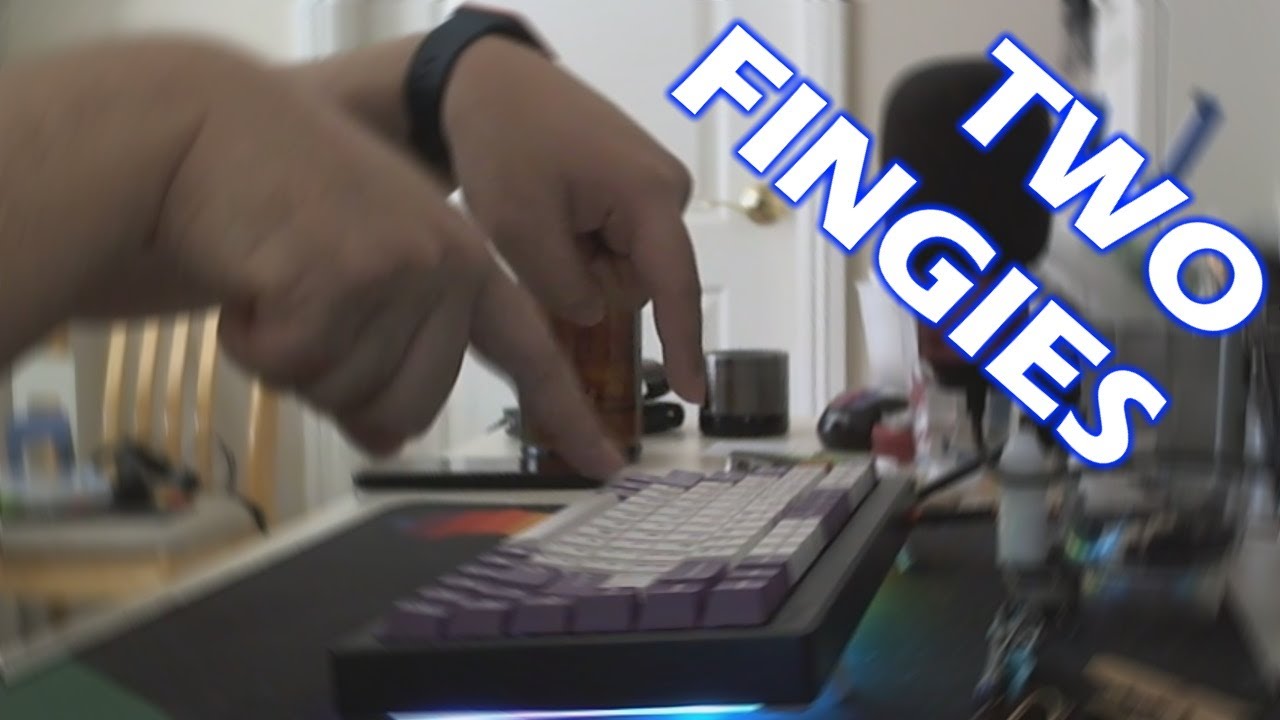 Attempting to Type With Only 2 Fingers (+ Project Announcement)