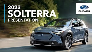 Présentation de la Subaru Solterra 2023  Une vision plus verte de l'avenir