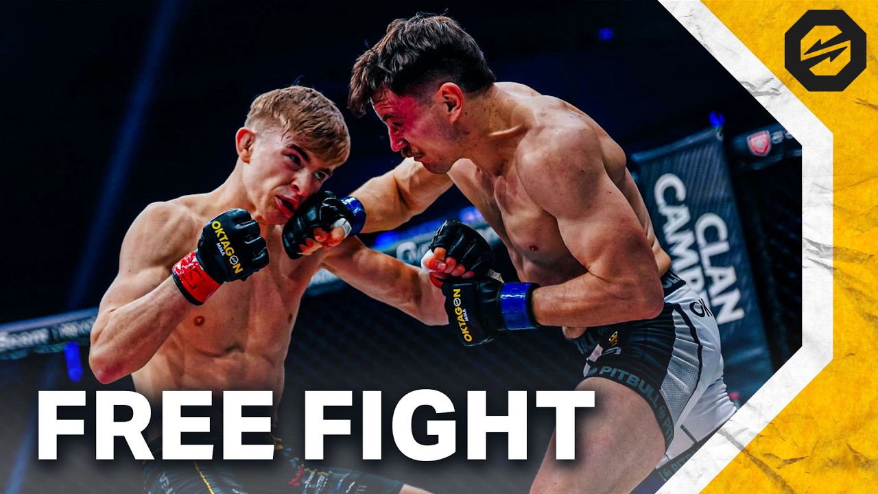 BATFALSKÝ vs. BLACK-DELL | FREE FIGHT | OKTAGON 84