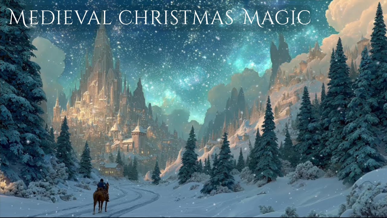 Средневековая музыка — Заснеженная дорога к звёздному королевству ✨❄️  Спокойная кельтская атмосфера