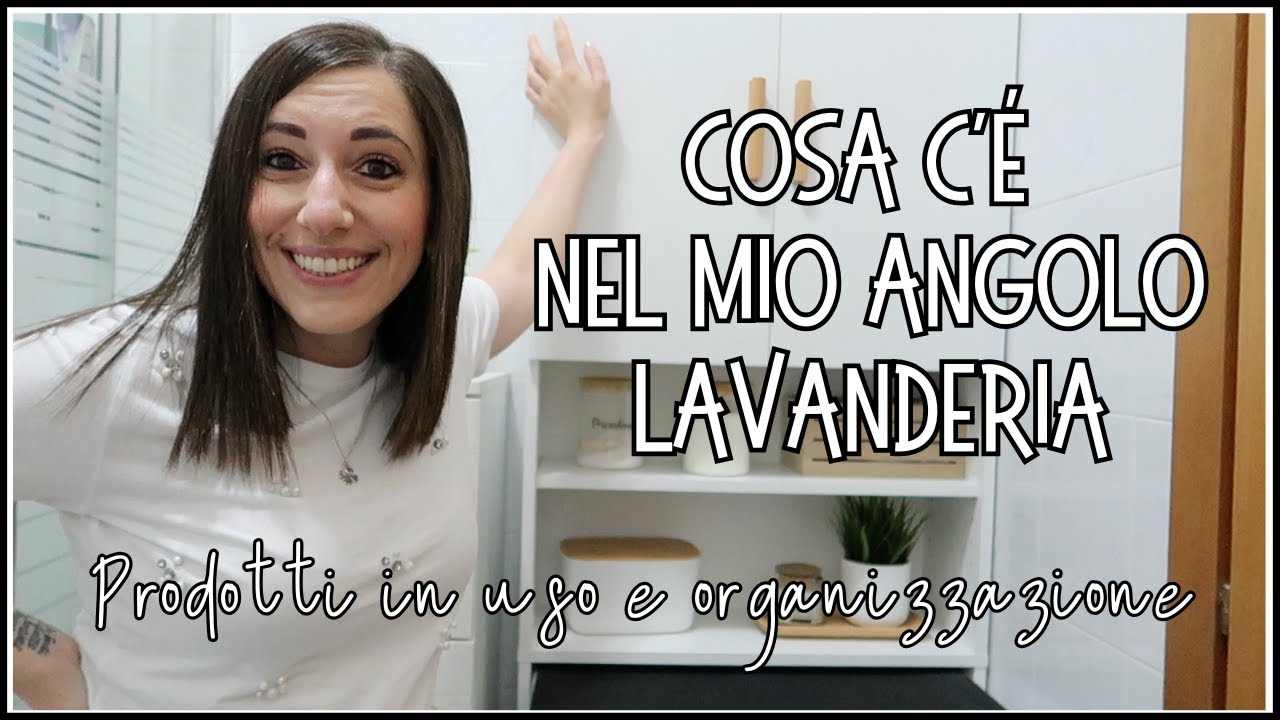 Cosa c'è nel mio angolo lavanderia 🫧 | Detersivi in uso e organizzazione 🧺