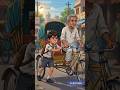 Rickshaw Se IAS Tak🥳 #motivation #shorts #trending #animation #cartoon #ai