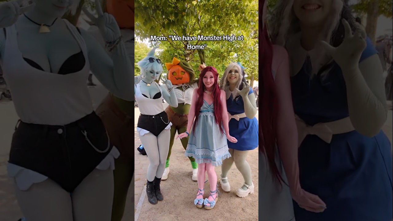 MCM DAY 1 @sol.cosplays @cinderology @thingsandfox #monsterprom #monsterhigh #cosplay