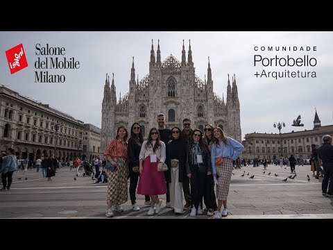 O olhar da Comunidade Portobello+Arquitetura para a Semana de Design de Milão