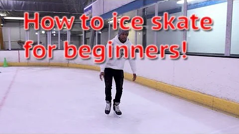 How To Ice Skate And Glide For Beginners - Skating 101 For The First Time Learn To Skate Tutorial