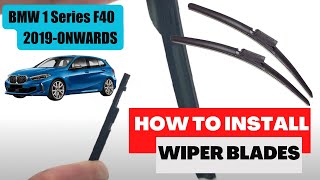 Bmw 1 Series F40 2019-onwards How To Remove and Install New Wiper Blades Bmw Replacement Wiper Blades