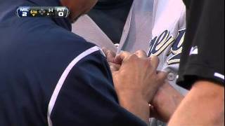 2011/08/22 Narveson's injury