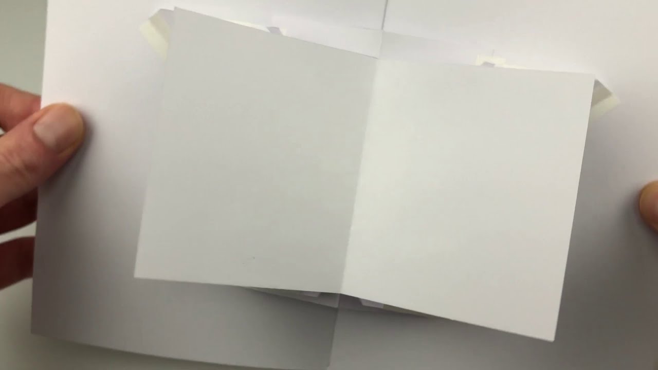 Mirrored v-fold rotator combination pop-up experiment - YouTube