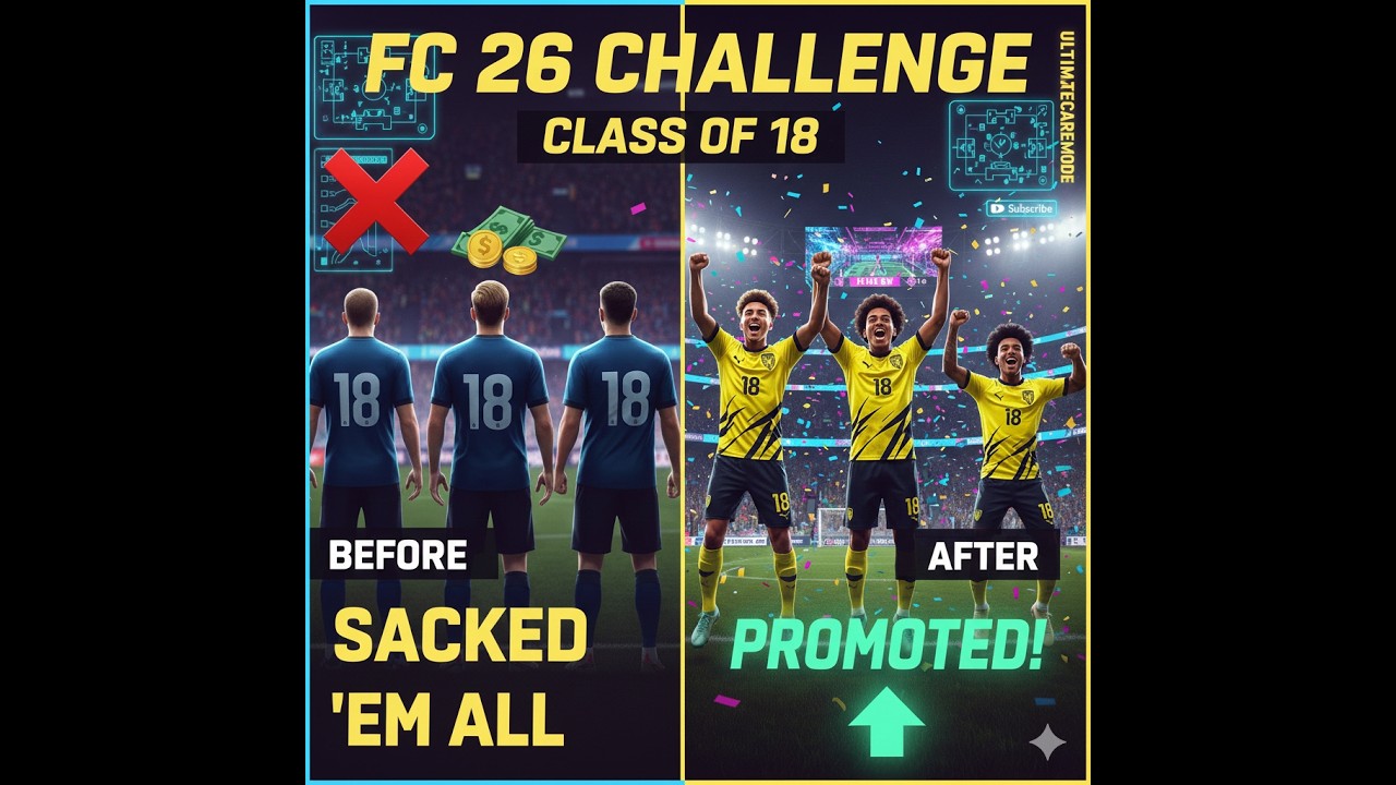 The Class of 26 Challenge: No Signings, Just Academy Gems.