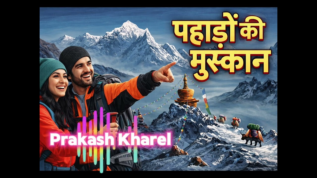 पहाड़ों की मुस्कान – Romantic Hindi Song | Mountain Love Vibes | 2026 | By Prakash Kharel 