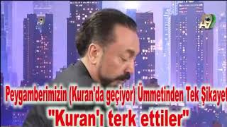 ADNAN OKTAR’DAN FURKAN SURESİ AYET AÇIKLANASI.