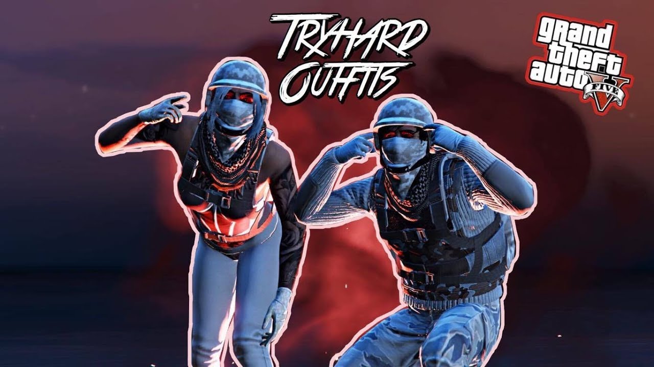 GTA 5 Online | Couple Tryhard Outfits ♡ - YouTube