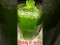 भयंकर गर्मी में mint juice 🥤 ज़रूर try करे #summertime #healthy #mintjuice #cooking #subscribe #like