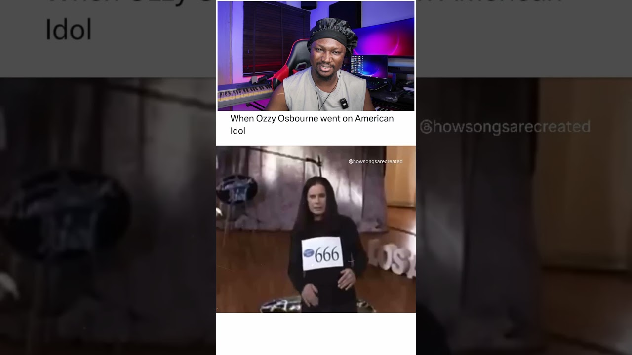 Ozzy Osborne on American Idol 🤣🤣