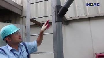 Bọc ống chữ Y bằng vỏ bọc tiêu âm INOAC