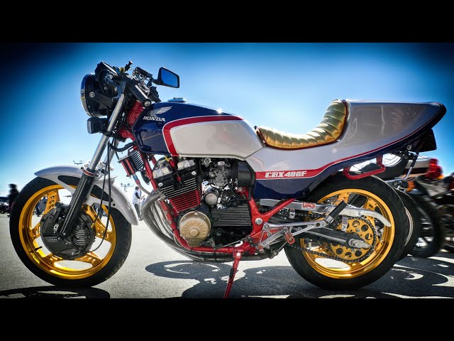 CBX400Fカスタムストリートバイク アオシマ CBX400F カスタム 1/12 ストリートバイクシリーズ 004