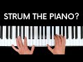Rhythm patterns for piano chords
