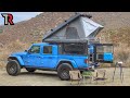 A jeep Gladiator With A Fireplace, A Toilet And More   Overland Build