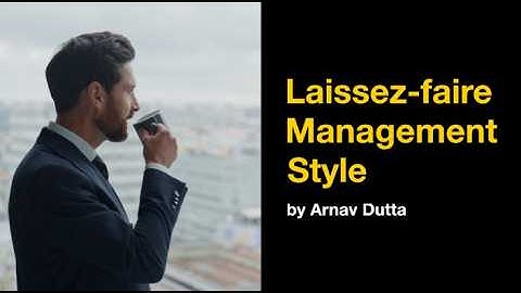 What is Laissez-faire Management Style & when to use it? (U3 - AOS1 - Management Style)