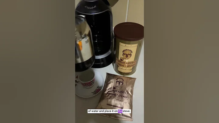 The Essence of Turkish Shopping: Discovering Items: Part 1: Mehmet Efendi Turkish Coffee