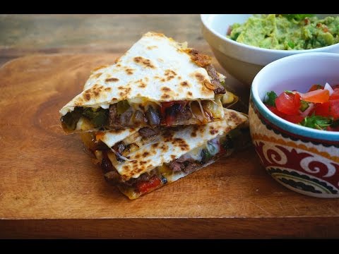 Video: Madlavning Af Kød Quesadilla