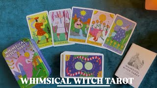 Whimsical Witch Tarot(in a tin) |⭐️Pre Release⭐️| Full Flip Through 