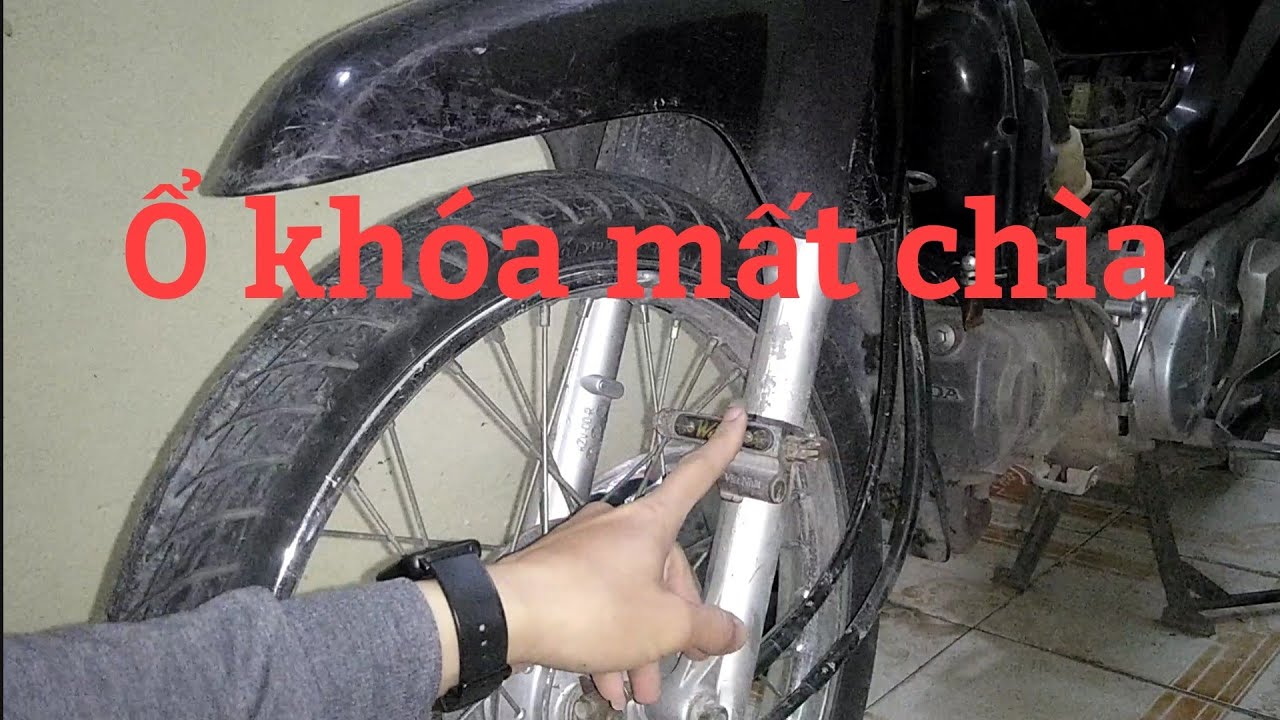 Cách thay ổ khóa càng xe máy bị mất chìa khóa - How to... - youtube