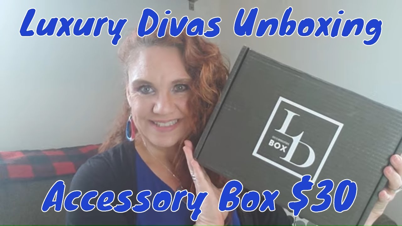 Luxury Divas LD Accessory Box Unboxing/Jewelry, Hair Accessories, Face Mask, Clothes & MORE for $30