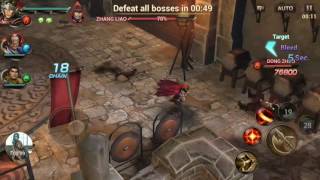 Dynasty Warriors Unleashed Boss Fight 1 Attempt Completion