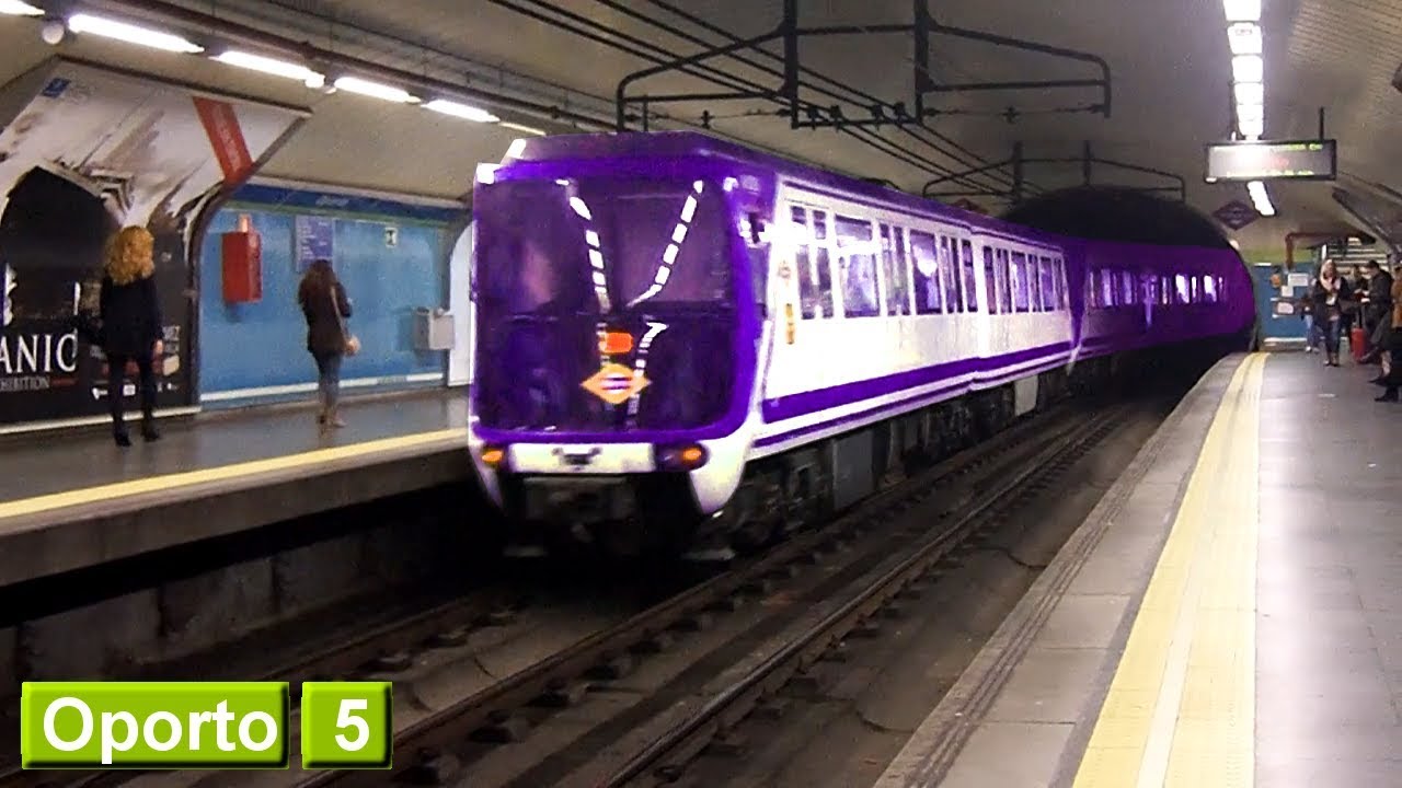 Oporto | линия 5 : Мадридский метрополитен ( класс 2000B ) [2015]