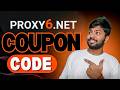 Proxy6.net Coupon Code : (7mKZG6qVQa) Flat 5% Discount On Purchase | Proxy6.net Discount Code