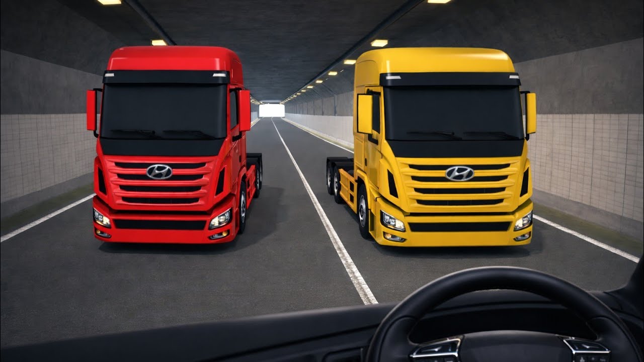 Transport Truck In Highway In 3D Driving Class Android Game
