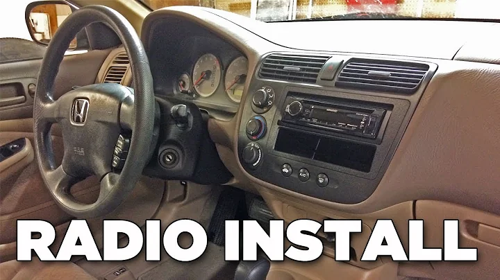How To Install Radio In 2001-2005 Civic (Detailed Installation) | Project EM2