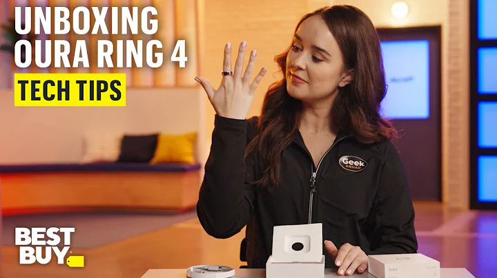 Unboxing the Oura Ring 4 – Tech Tips from Best Buy