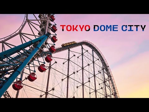Tokyo Dome City Attractions! | Vlog