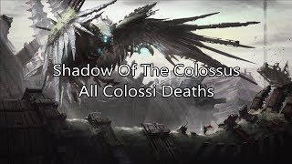 Shadow Of The Colossus (PS4) - All Colossi Deaths