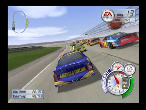 NASCAR Thunder 2002 ... (PS2) Gameplay